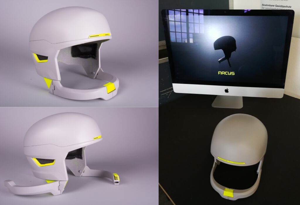 Design Prototyp aus dem 3D-Druck